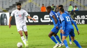 سموحة يتصدر مواجهة كأس مصر ضد غزل المحلة بهدف في الشوط الأول 1